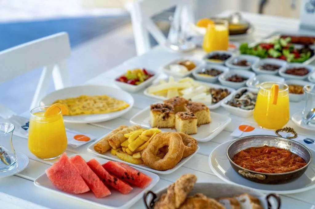 Restaurant, Uras Beach Hotel, Dalaman