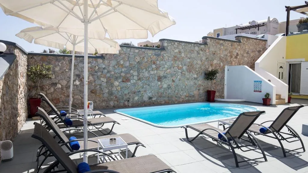 Terrace, Villa Libertad, Santorini