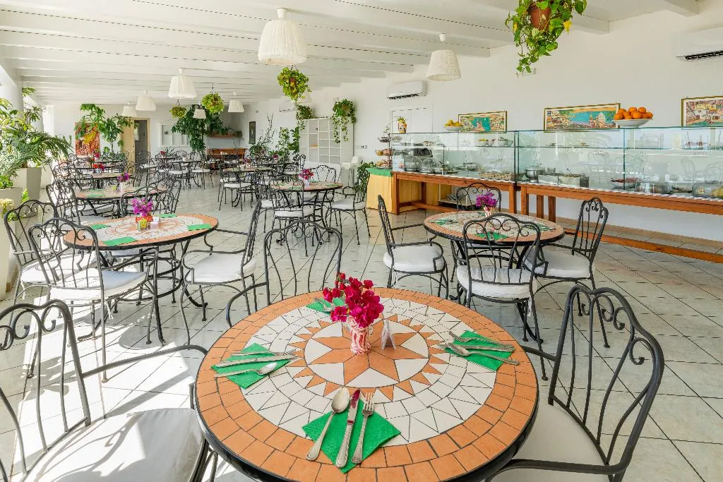 Restaurant, Hotel Ossidiana Stromboli, Palermo