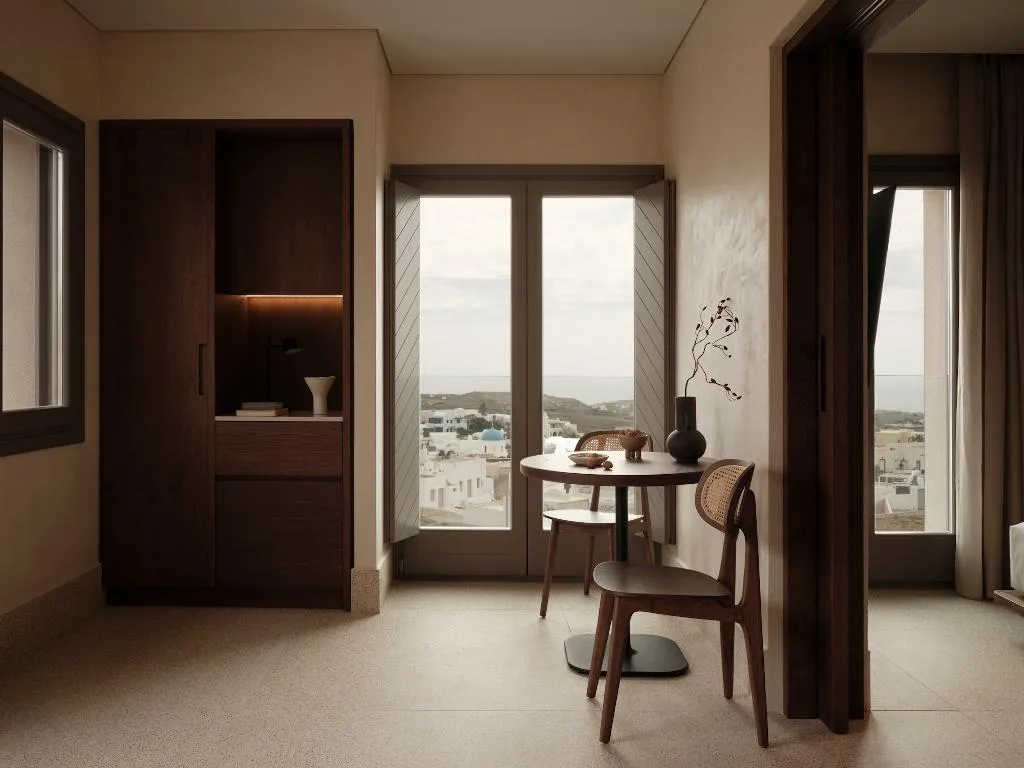 TRIPLE ONE BEDROOM Room, Enarma Suites & Spa Wellness Retreat, Santorini
