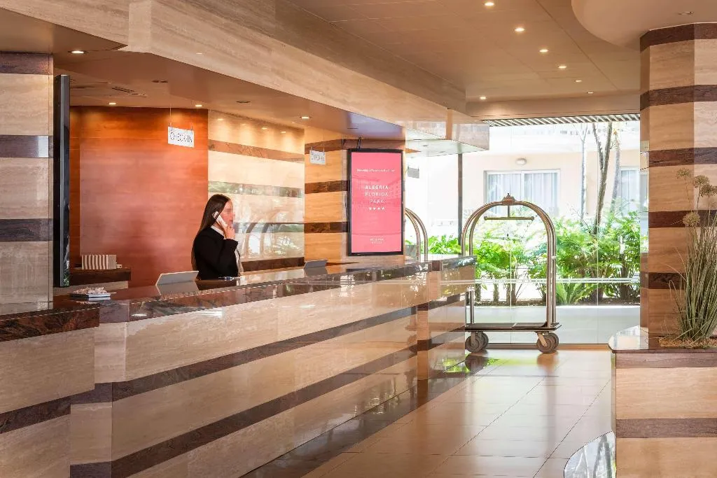 Lobby, Alegria Florida Park, Costa Brava