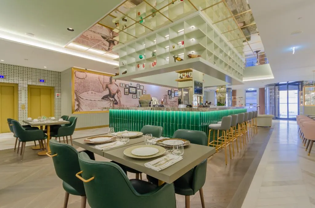 Bar, The Emerald House Lisbon, Curio Collection by Hilt, Lisbon
