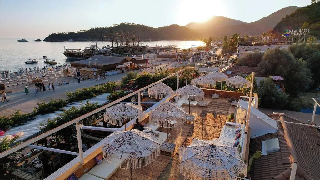Terrace, Oyster Residences, Dalaman