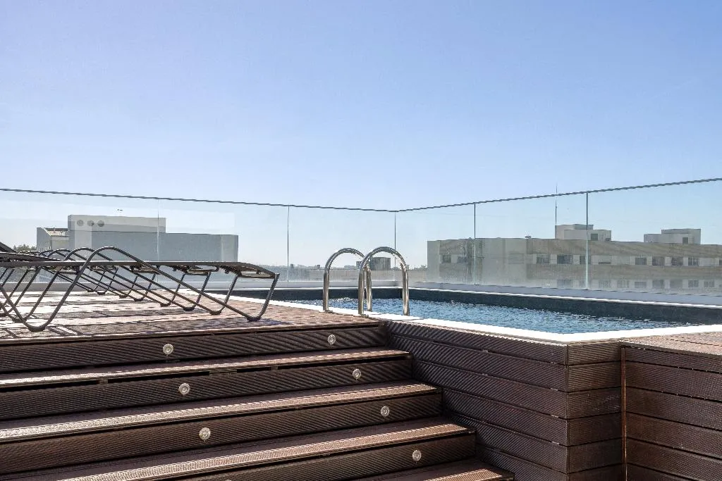 Terrace, Oporto Airport & Business Hotel, Porto