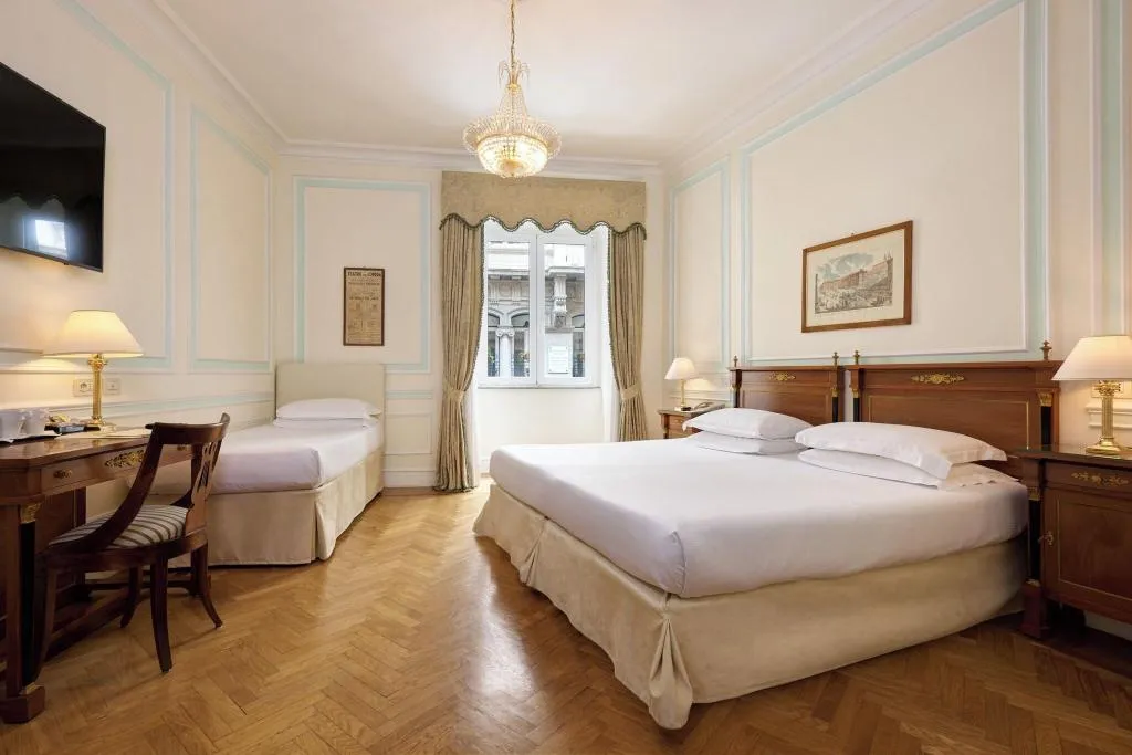 Room, Hotel Quirinale, Rome