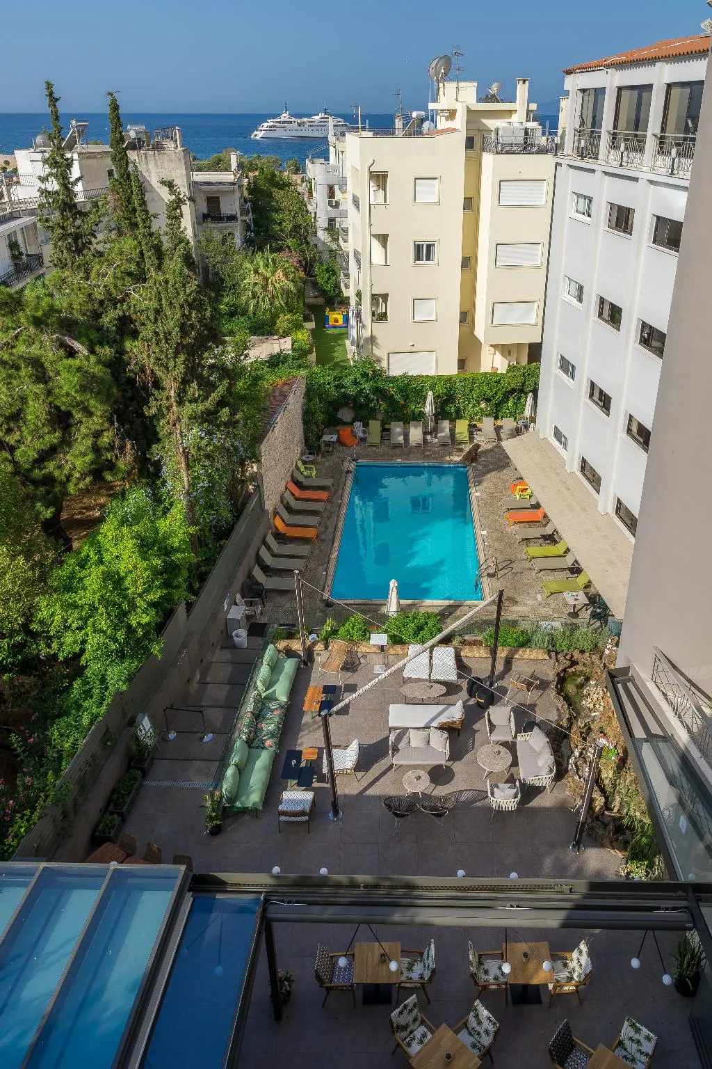Terrace, Palmyra Beach, Athens