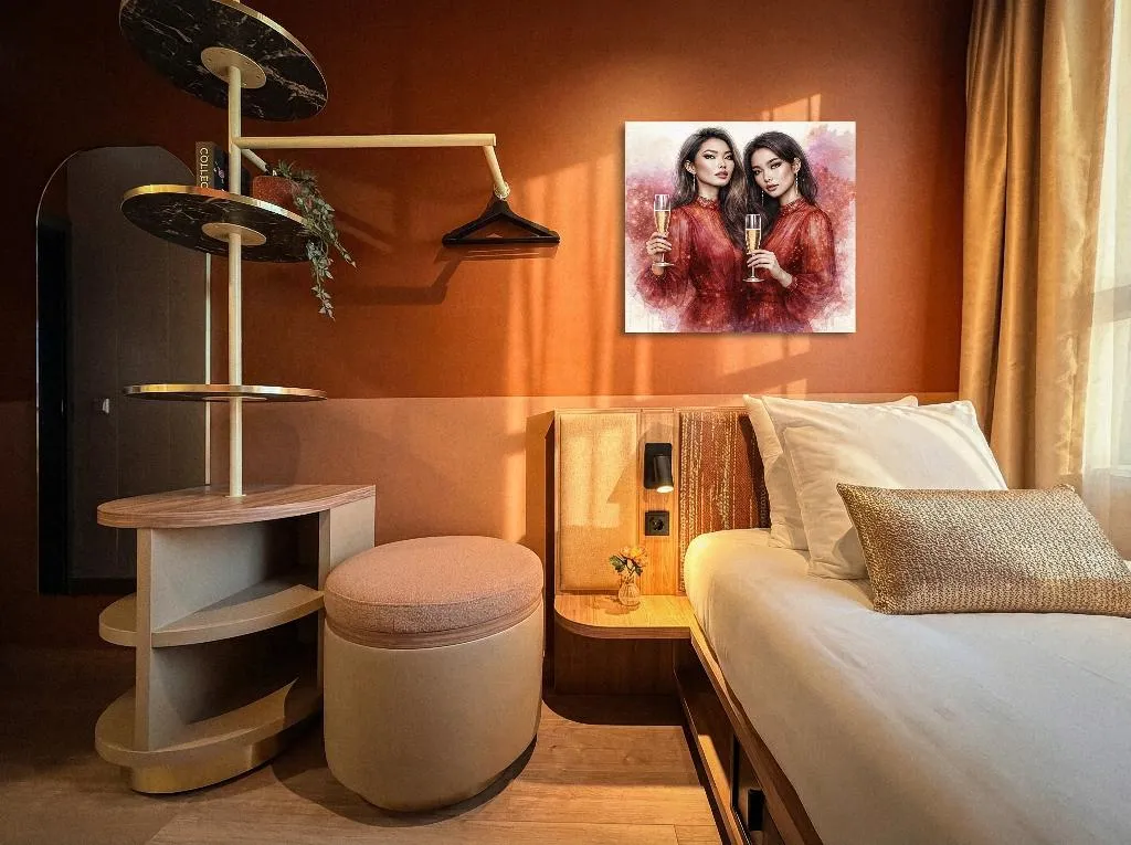 SINGLE STANDARD Room, De Pijp Boutique Hotel, Amsterdam