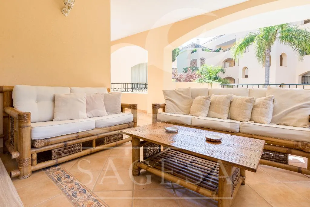 Terrace, Hacienda Playa, Costa Del Sol