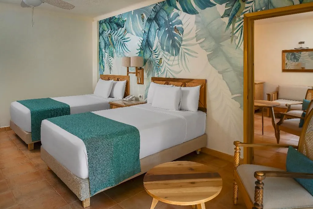 FAMILY ROOM TWO BEDROOMS Room, Iberostar Selection Paraiso Lindo All Inclusive, Cancun Area