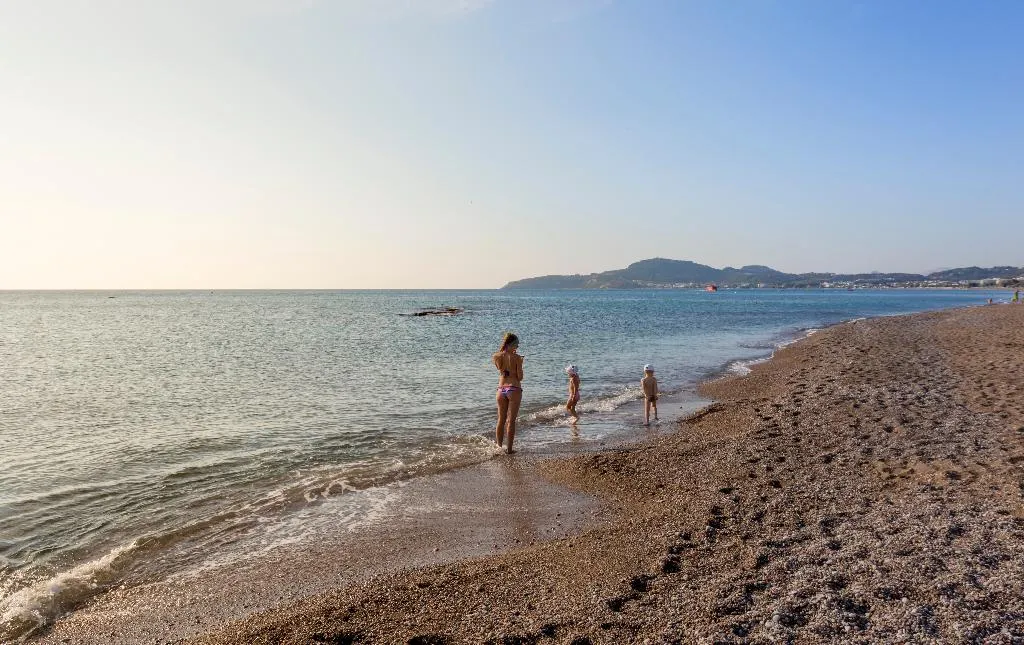 Beach, Olympos Beach, Rhodes