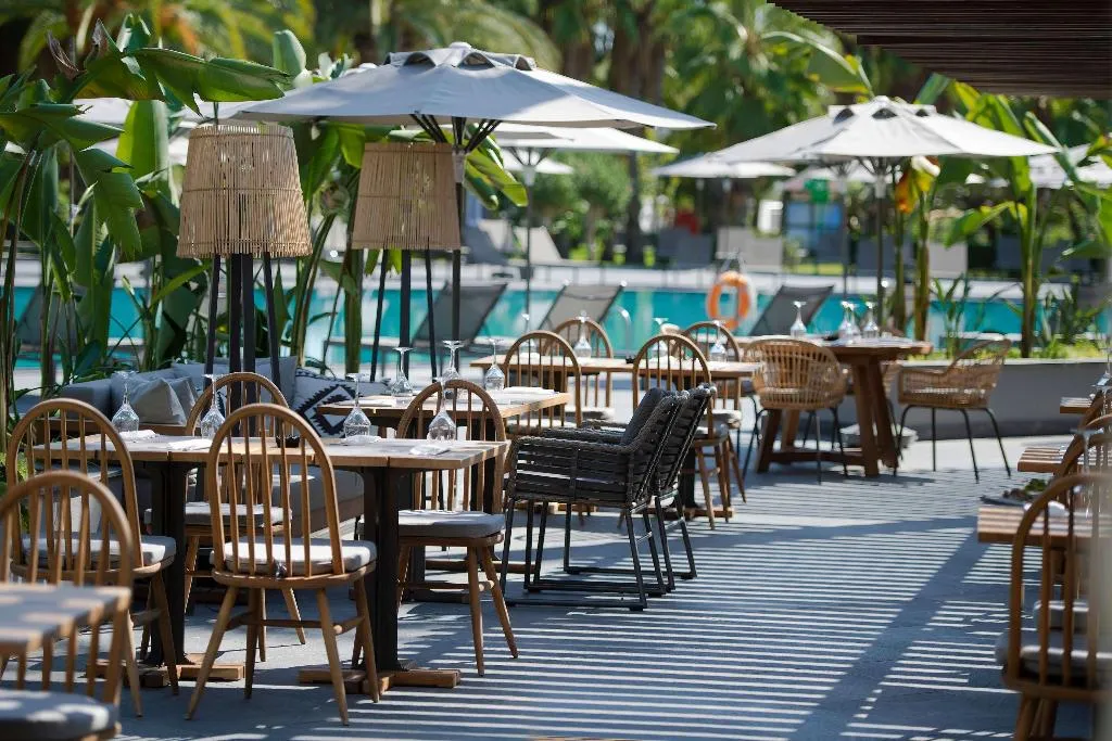 Restaurant, Miramare Beach, Antalya