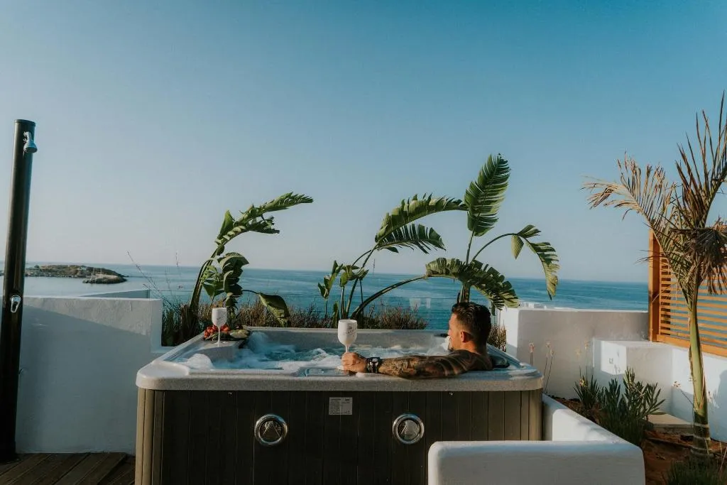 Terrace, Kahlua Boutique Hotel, Crete