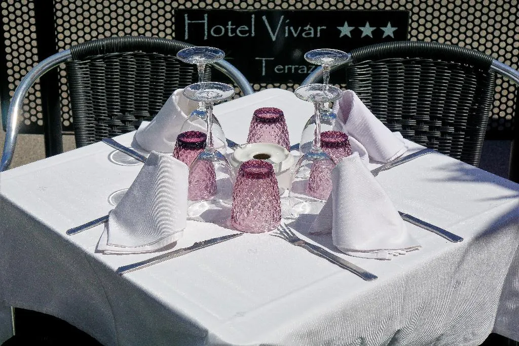 Terrace, Hotel Vivar, Madrid