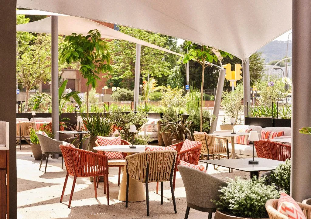 Terrace, Grand Hyatt Barcelona, Barcelona