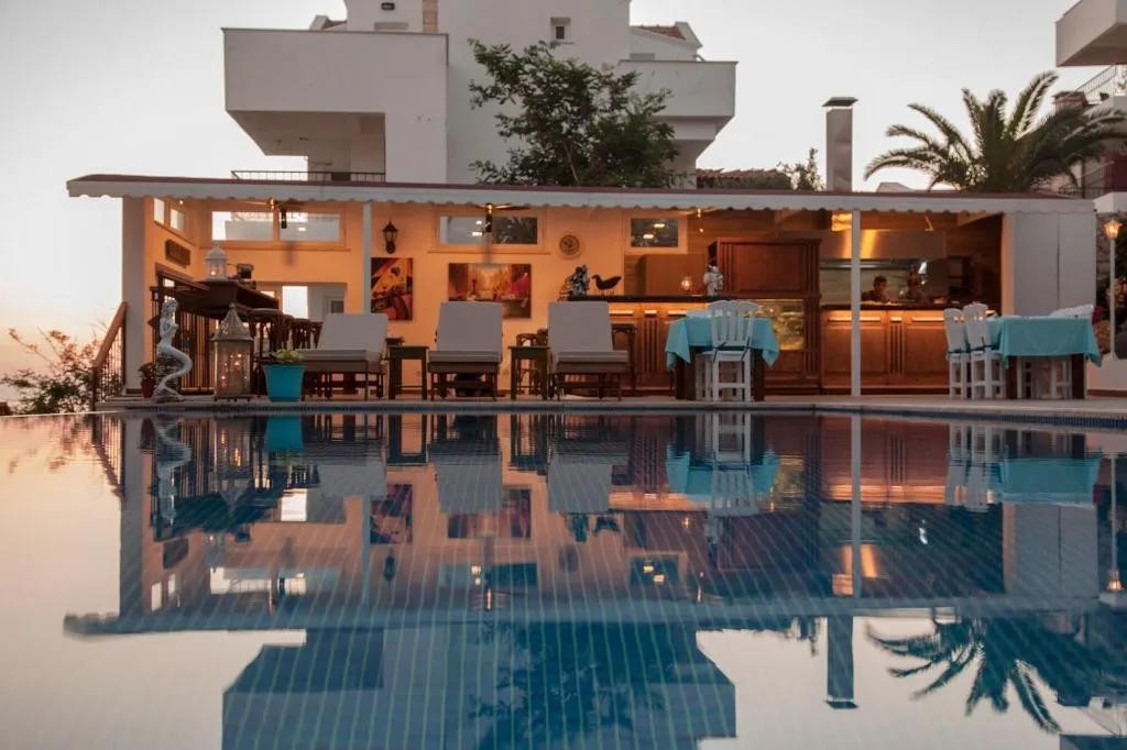 Bar, Sunset Villa Hotel, Dalaman