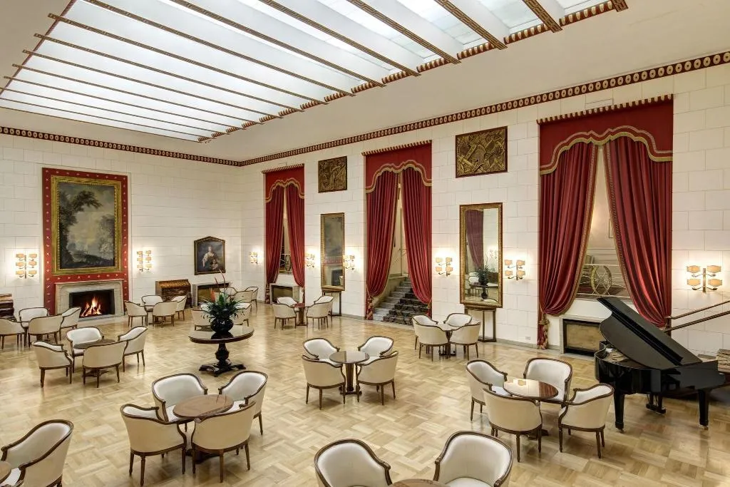 Lobby, Hotel Quirinale, Rome