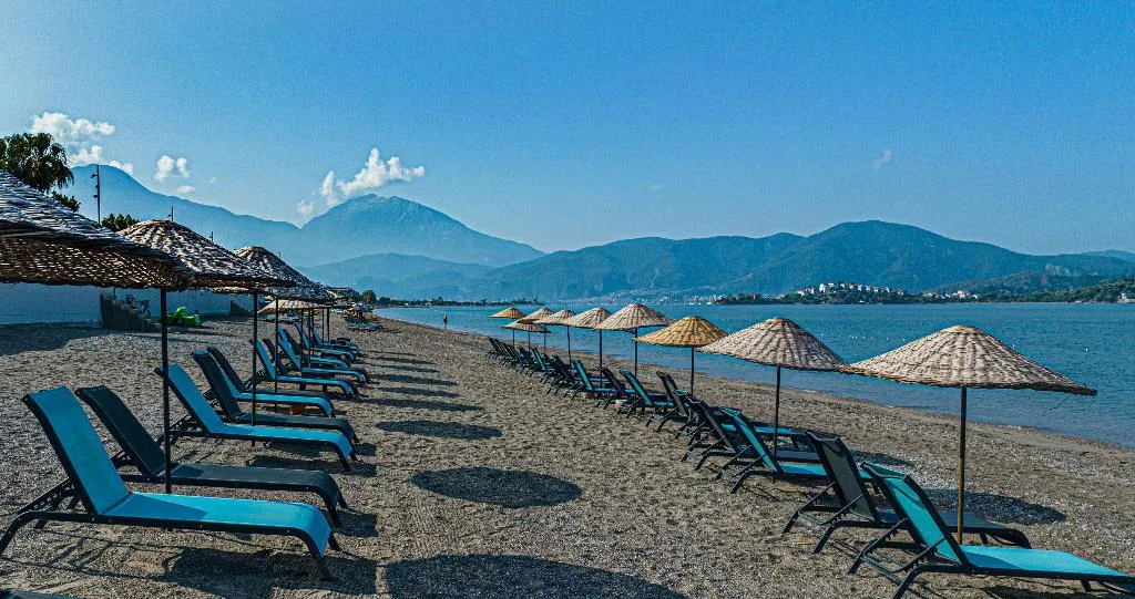 Beach, Uras Beach Hotel, Dalaman