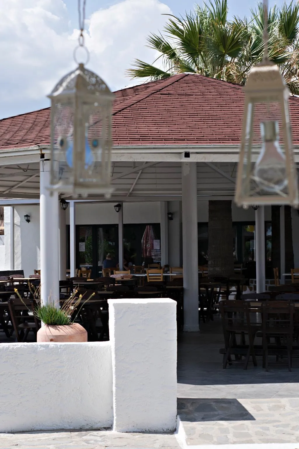 Restaurant, Sun Beach Lindos, Rhodes