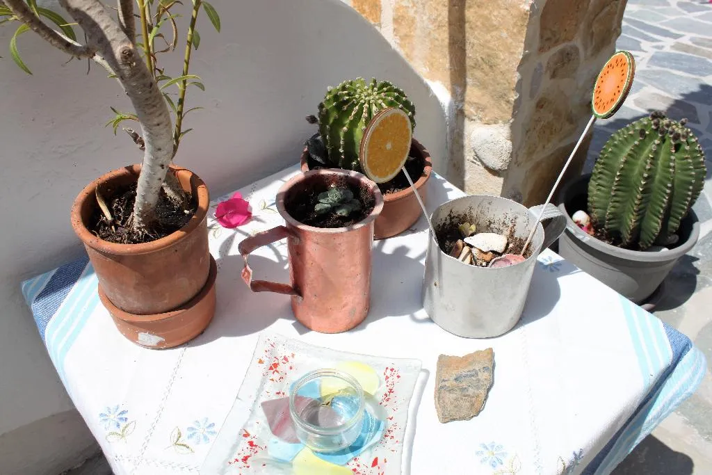 Terrace, Apokoros Craft Deco&Activities Boutique Hotel, Crete
