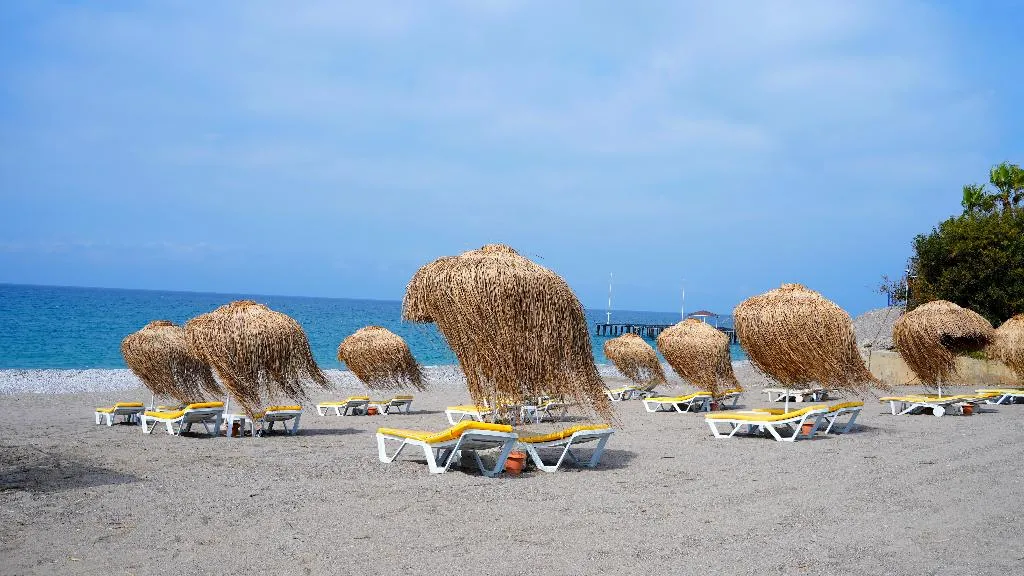 Beach, Club Aqua Plaza, Antalya