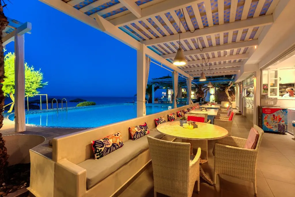 Restaurant, Sigalas Beach Hotel, Santorini