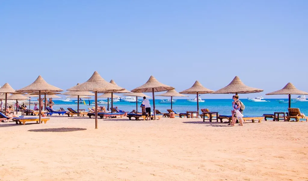 Beach, Dexon Roma Hotel & Aqua Park, Red Sea Riviera