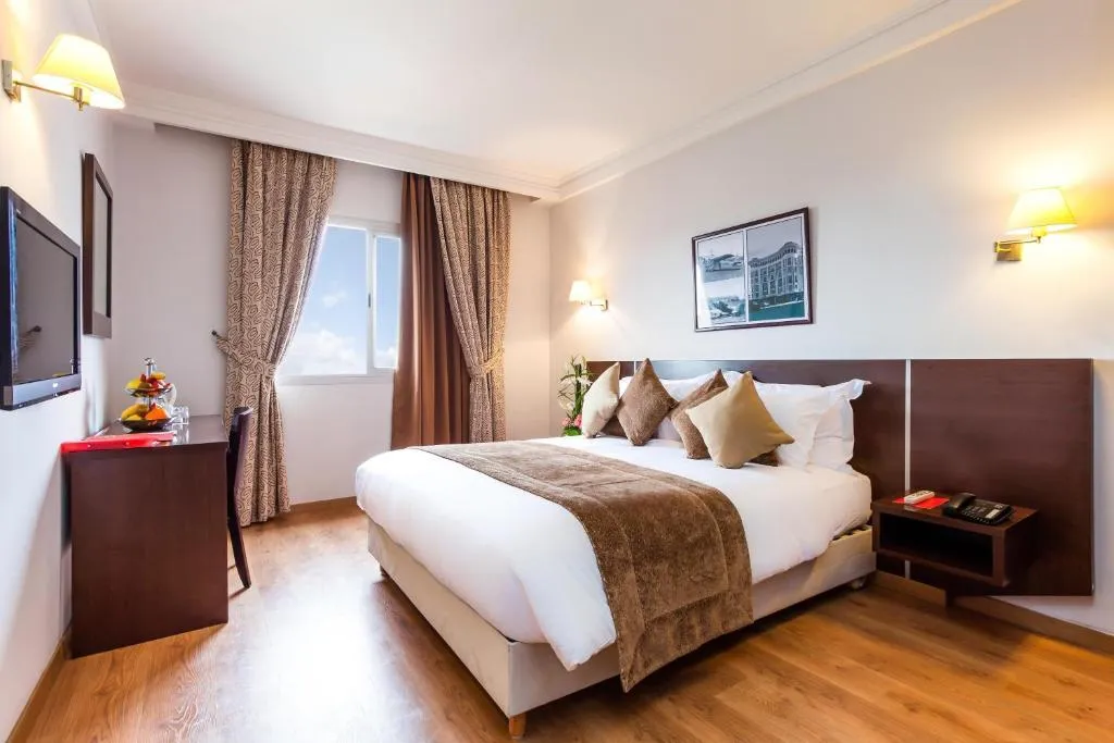 Double or Twin SUPERIOR POOL VIEW Room, Relax Hotel Airport Nouasseur, Casablanca