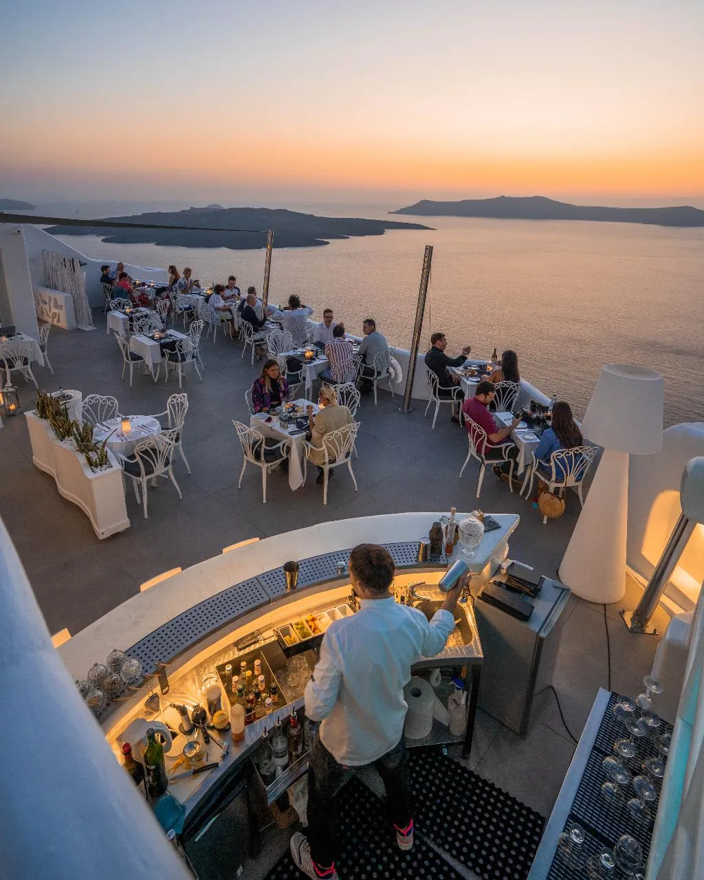 Restaurant, Athina Luxury Suites, Santorini