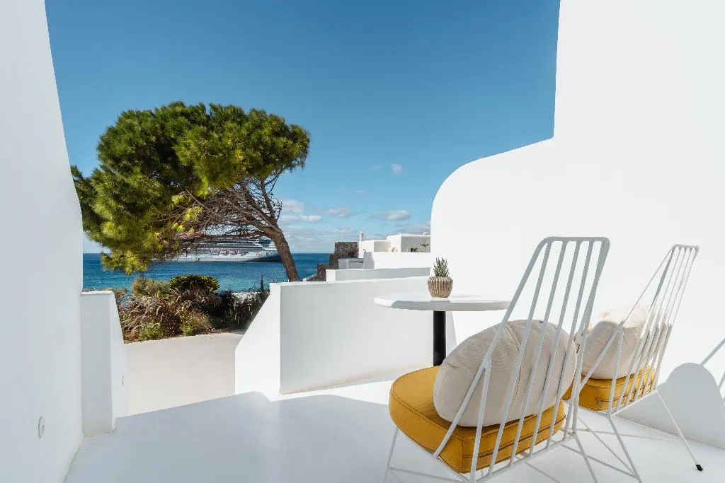 Double or Twin SUPERIOR SEA VIEW Room, Croco Mykonos, Mykonos