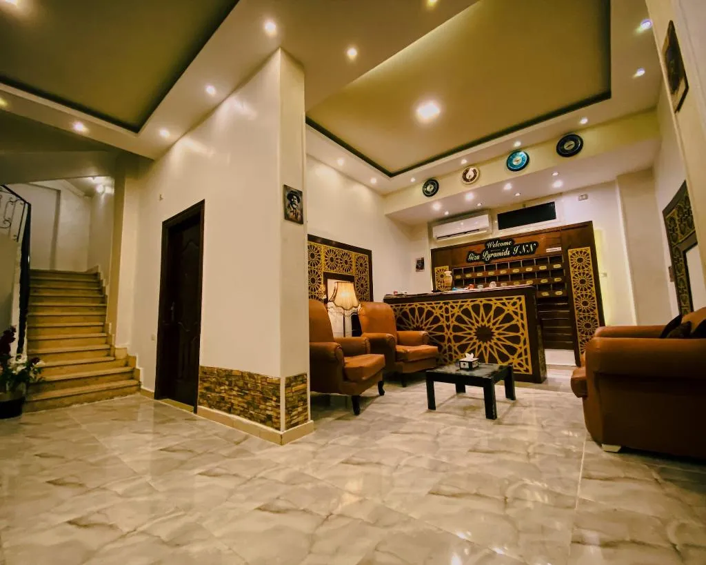 Lobby, Giza Pyramids Inn, Cairo