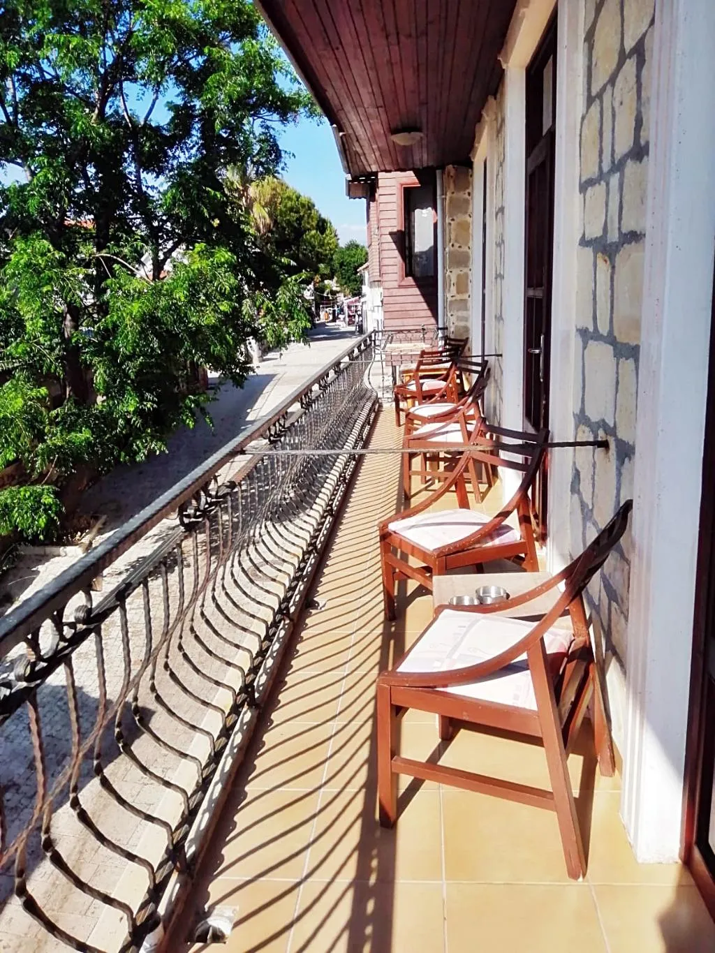 Terrace, Side Antik Sempati Hotel, Antalya