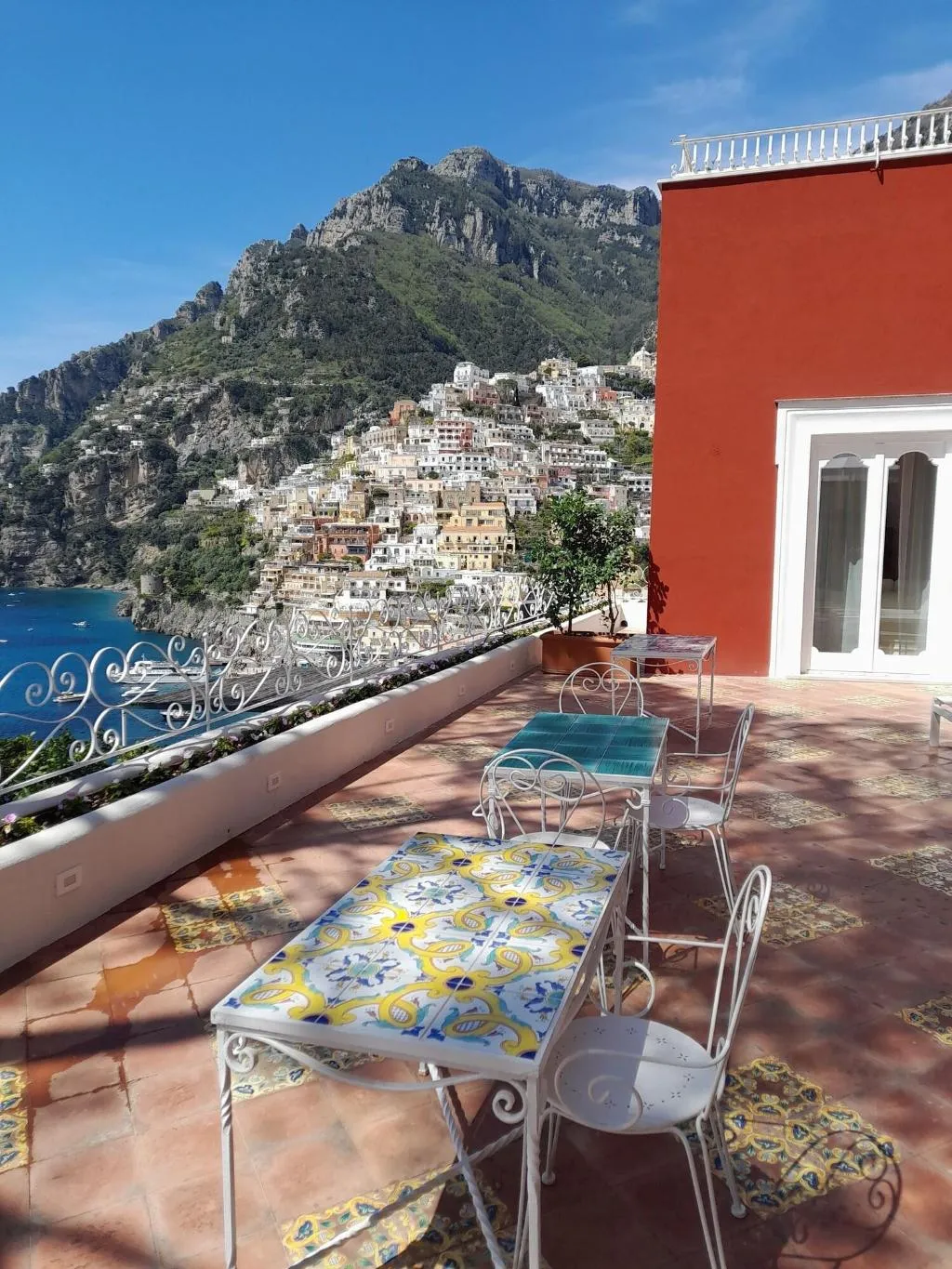 Terrace, Hotel Marincanto, Naples