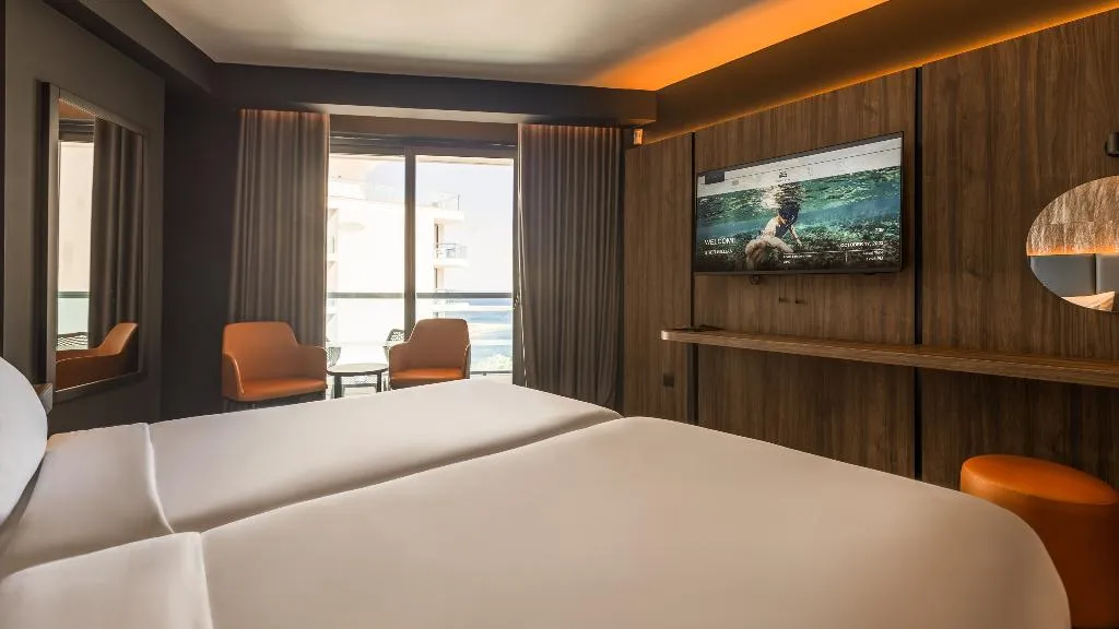 SINGLE DELUXE SIDE SEA VIEW Room, Ax Odycy, Malta