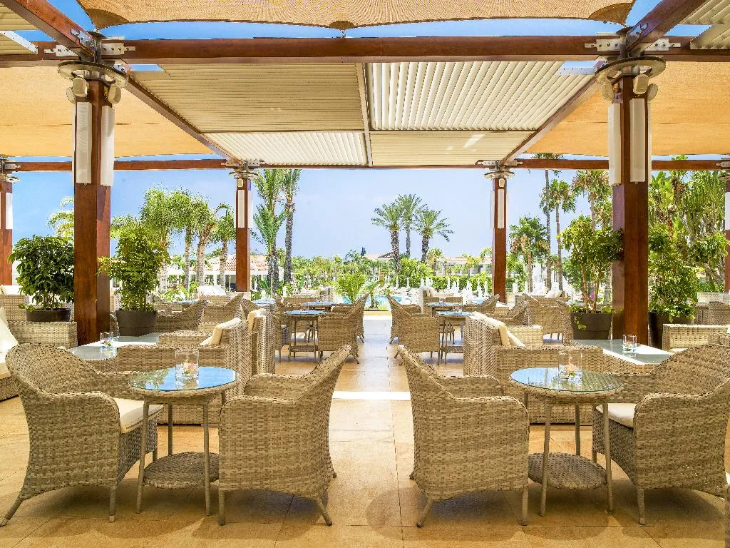 Terrace, Olympic Lagoon Resort, Cyprus