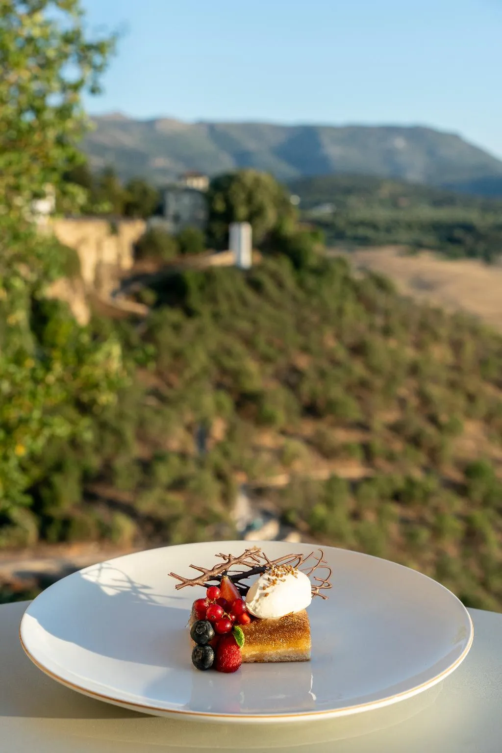 Restaurant, Parador de Ronda, Costa Del Sol