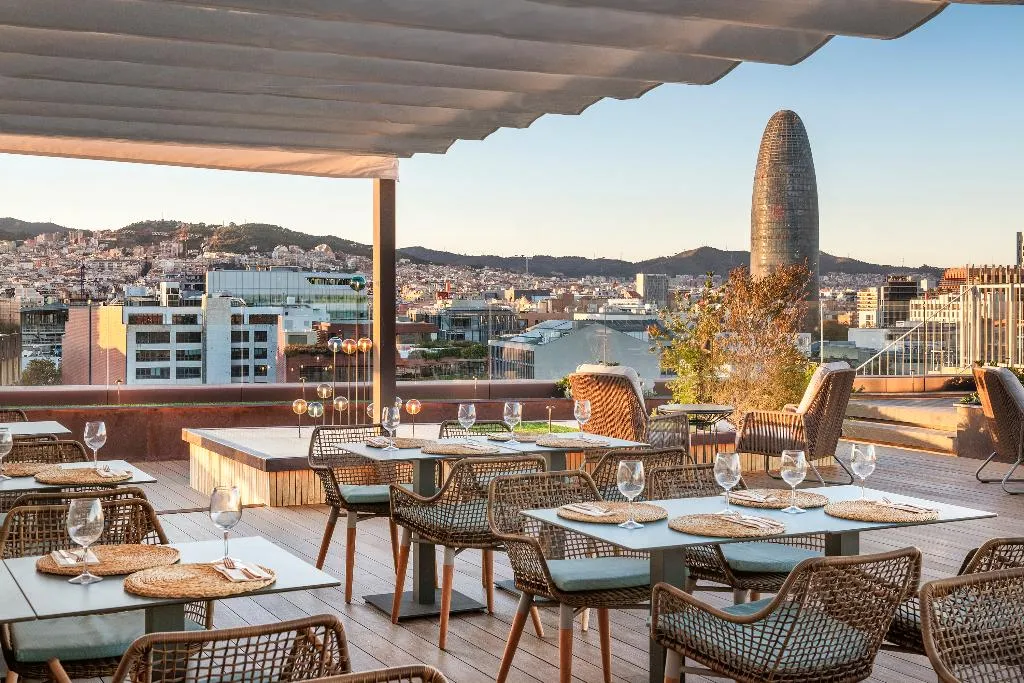 Terrace, Salles Hotel Pere IV, Barcelona