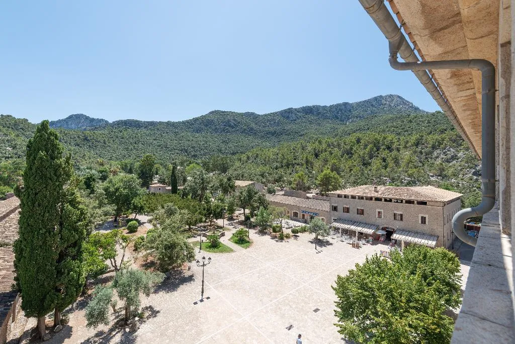 General view, Santuario de Lluc, Majorca