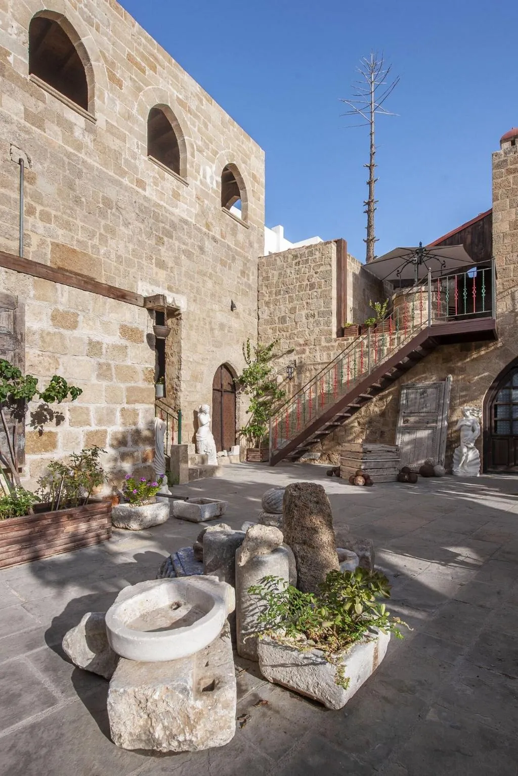 Terrace, Saint Nikolis, Rhodes