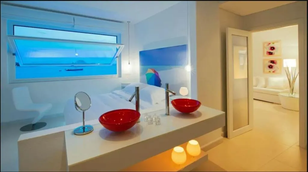 VILLA WITH TERRACE Room, Petasos Beach Resort & Spa, Mykonos
