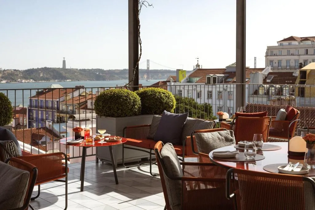 General view, Bairro Alto, Lisbon