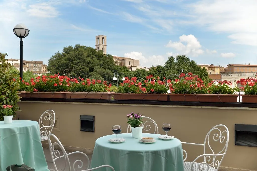Terrace, Sangallo Palace Perugia, Perugia