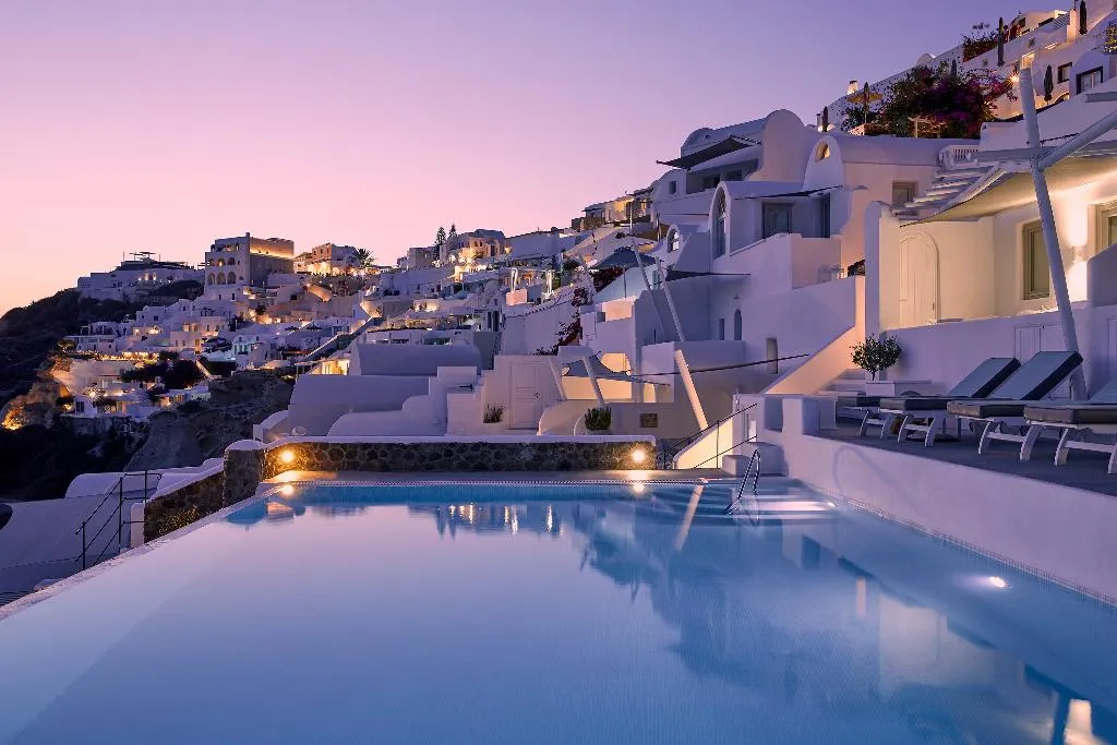 General view, La Perla Villas and Suites, Santorini