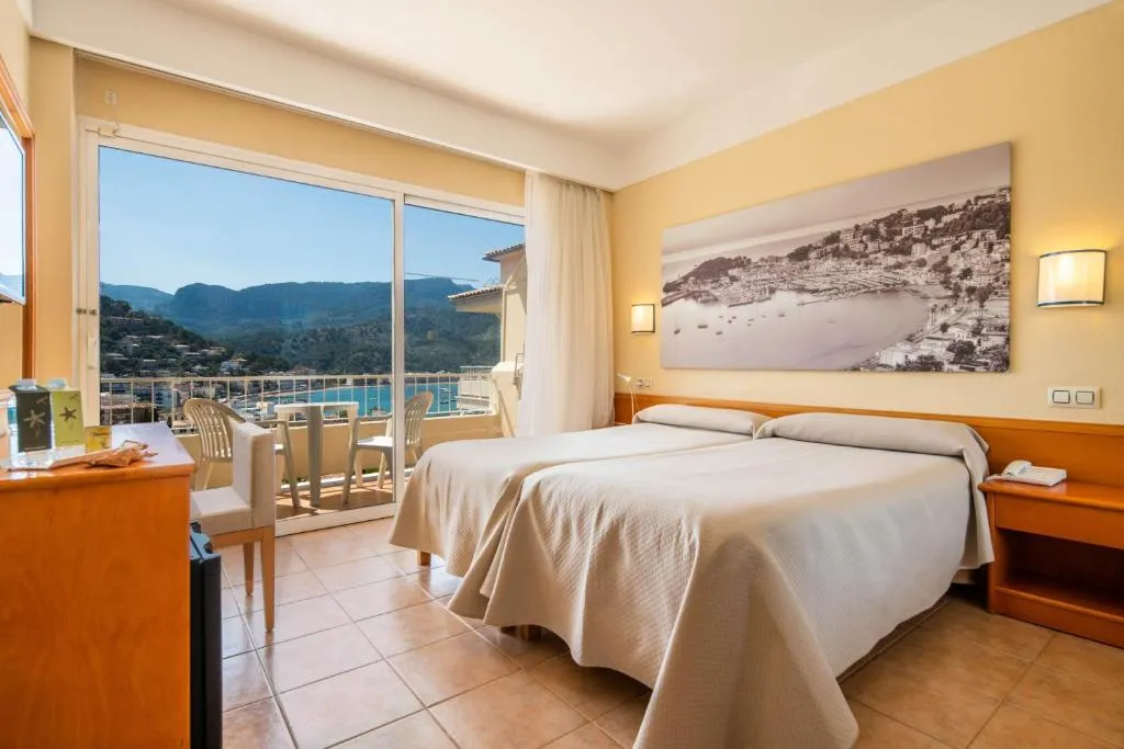 Double or Twin SEA VIEW Room, Hotel Eden Nord Soller, Majorca