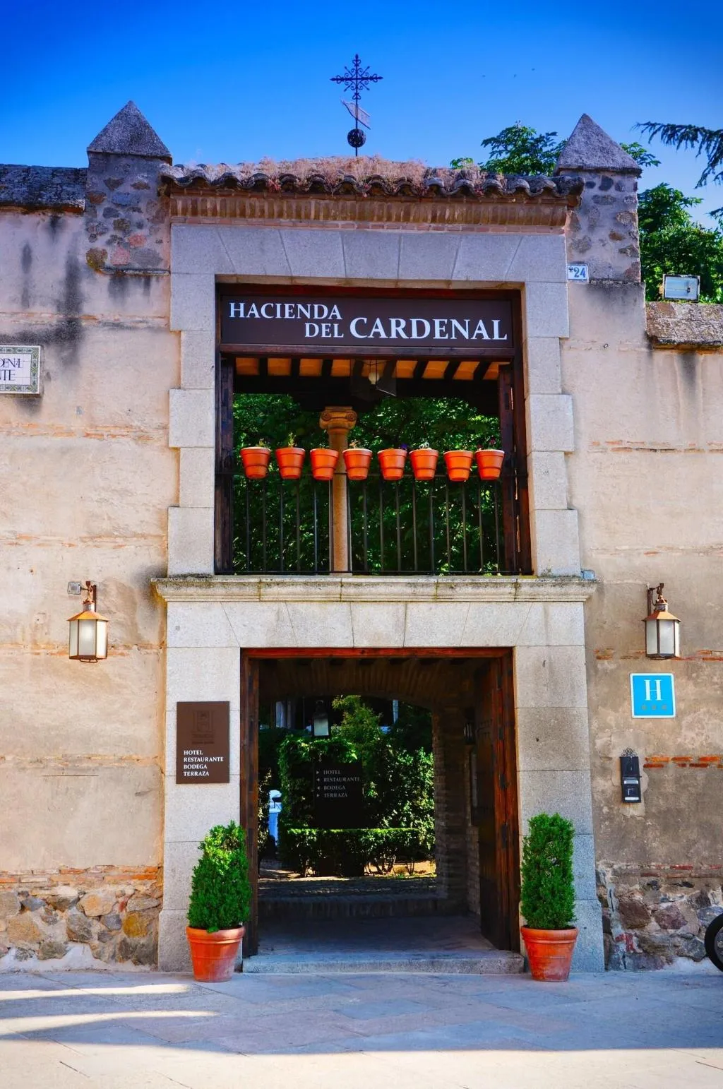 General view, Hacienda del Cardenal, Madrid