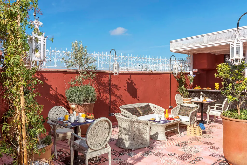 Terrace, Riad Karmela Princesse, Agadir