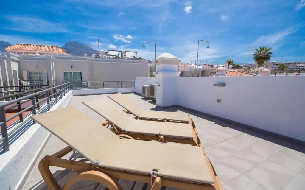 Terrace, Los Olivos Beach Resort, Tenerife