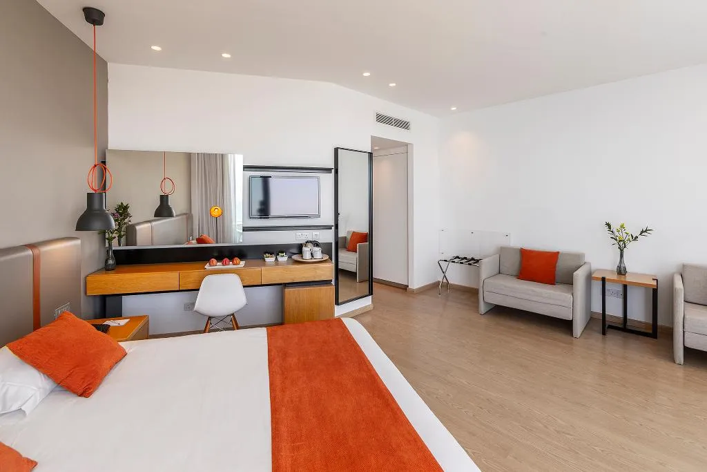 FAMILY ROOM SEA VIEW Room, Crystal Springs Beach Hotel, Cyprus
