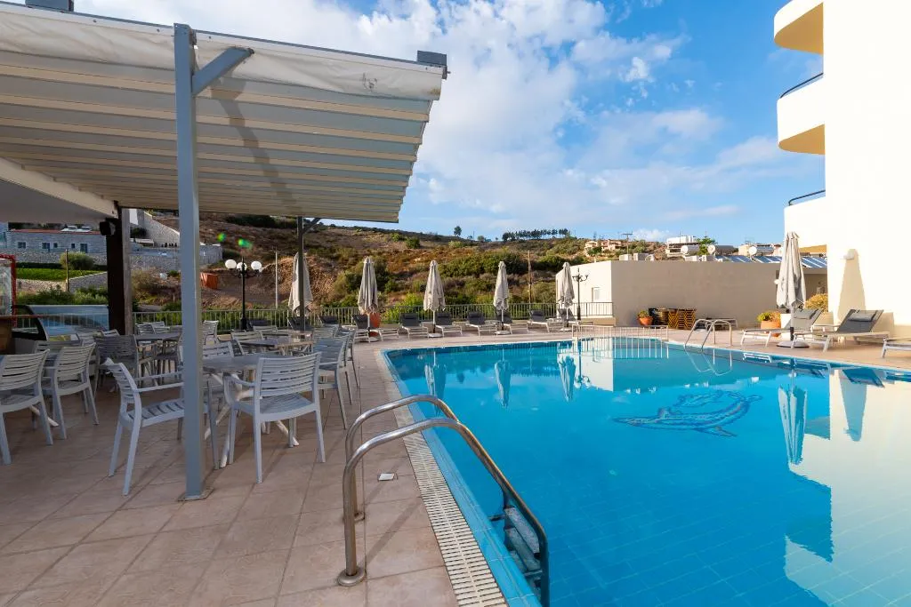 Bar, Elpis Studios & Apartments, Crete