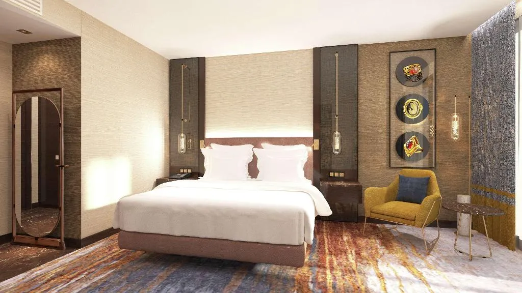 DOUBLE GUEST ROOM KING BED Room, Doubletree Hilton Antalya City Centre, Antalya