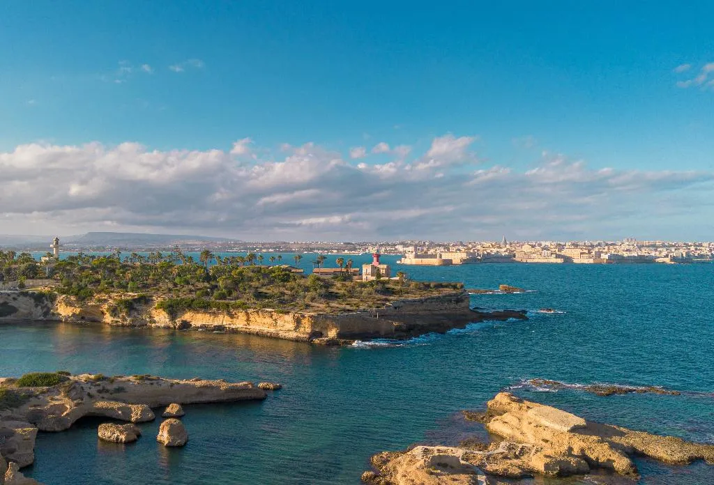 General view, Minareto, Catania